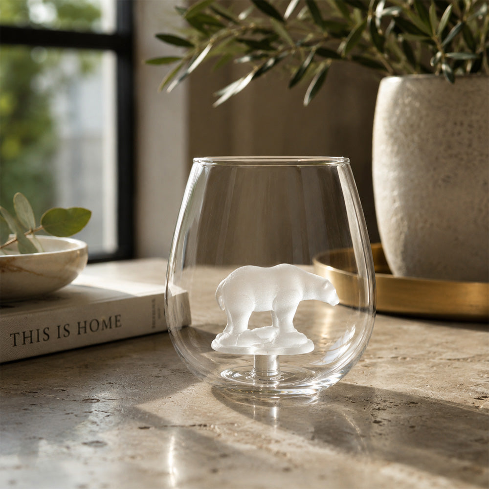 Bar Bespoke Polar Bear in a Glass
