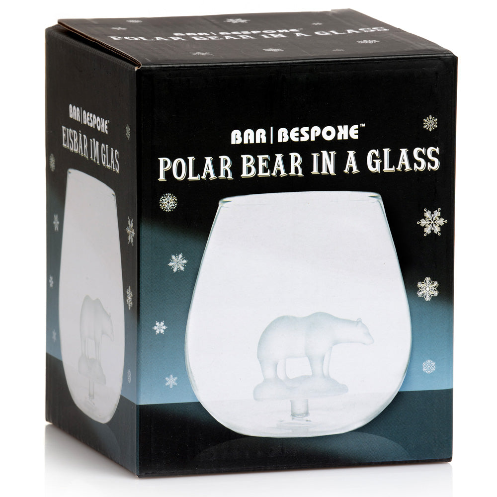 Bar Bespoke Polar Bear in a Glass