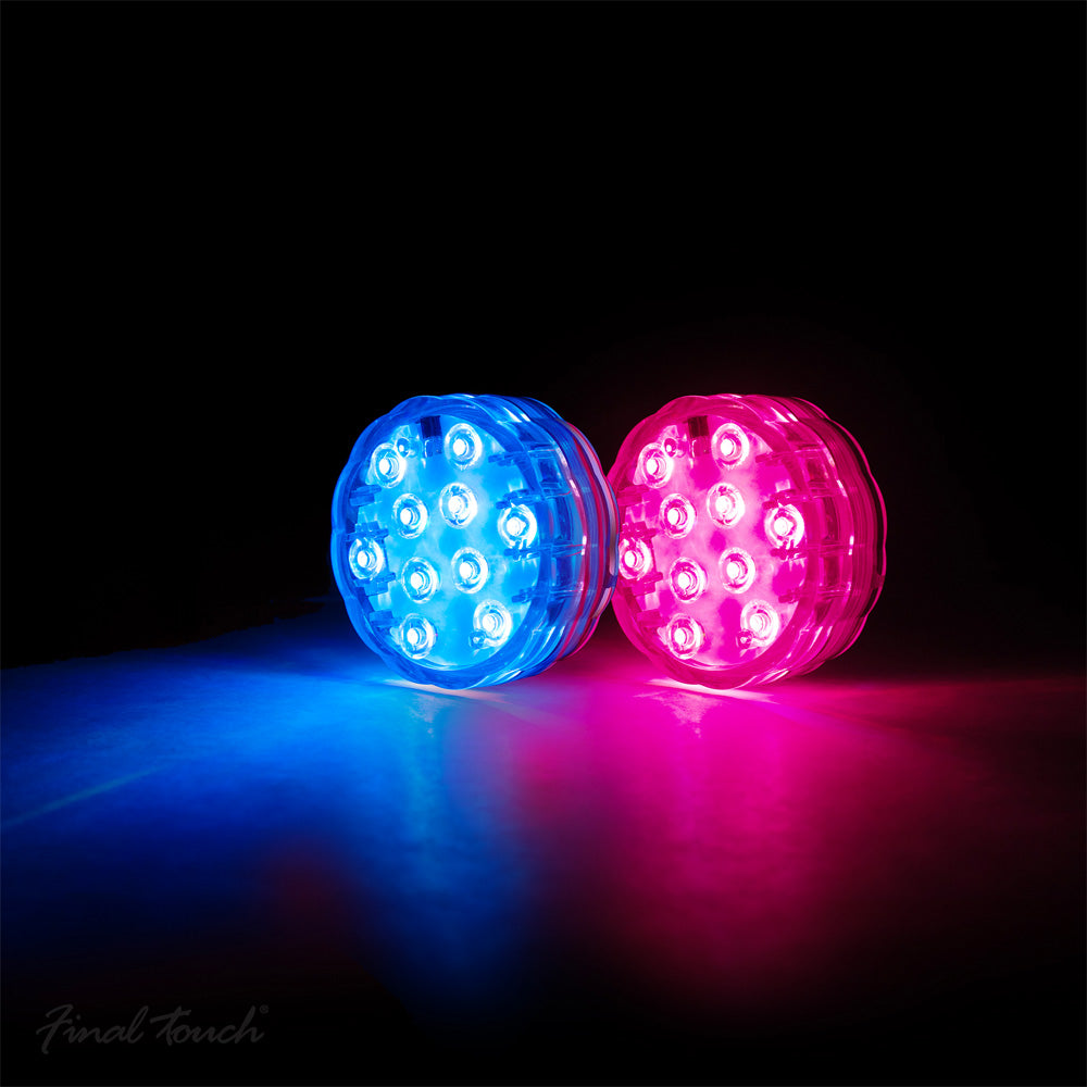 Final Touch Ice Bucket & Cooler LED Lights - Set of 2