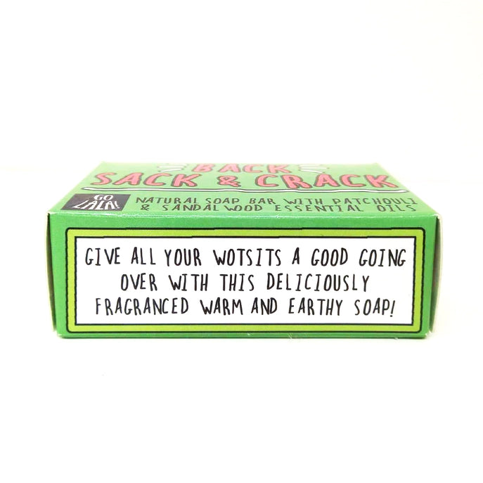 Back, Sack & Crack Soap Sandalwood & Patchouli