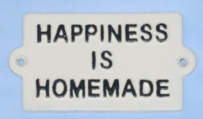 Wall Plaque - Happiness is Homemade