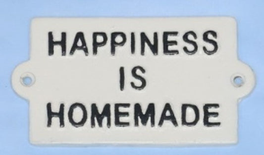 Wall Plaque - Happiness is Homemade