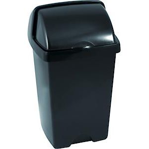 Addis Roll Top Bin 24l Black