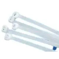 200mm x 4.8mm Cable Ties White (100)
