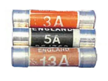 Fuses 3/5/13 Amp x 9