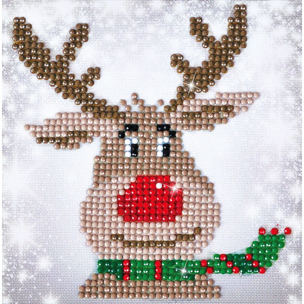 Diamond Painting Kit: Christmas Reindeer