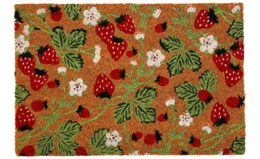 Strawberry Field Door Mat