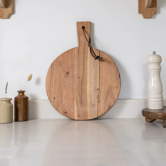 Round Chopping Board with Tie