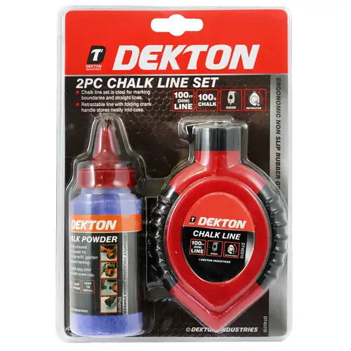 Dekton 2Pc Chalk Line Set