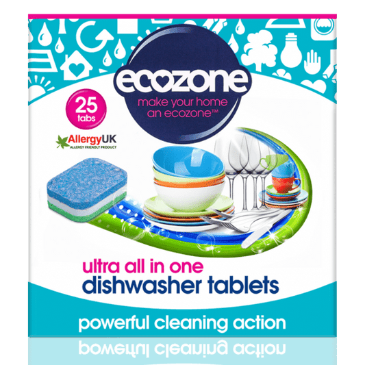 Ecozone Ultra Dishwasher Tablets 25