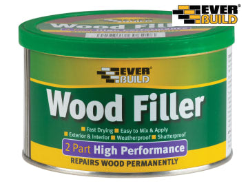 Everbuild High Performance Wood Filler White 500g