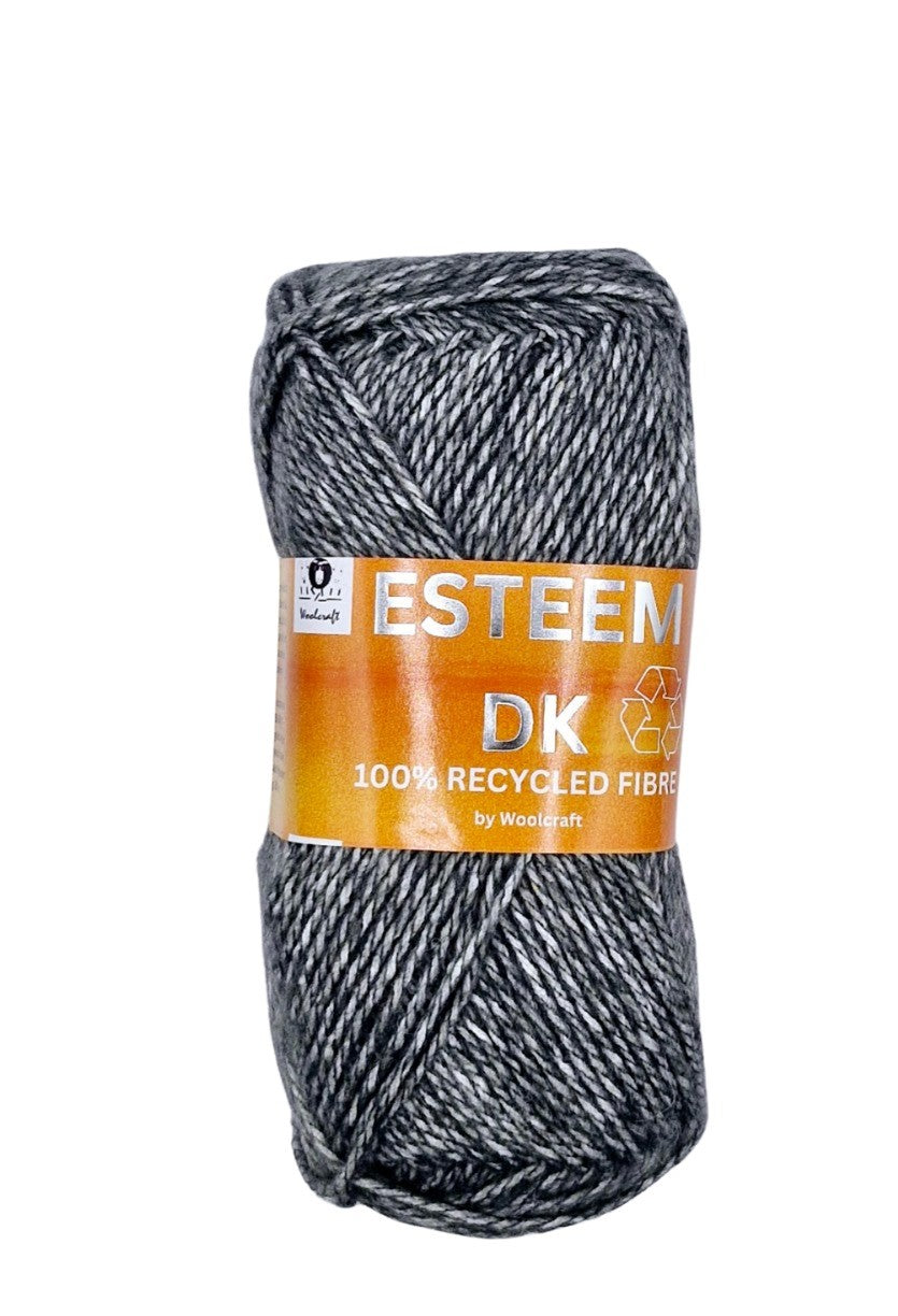 Knitting Yarn: Esteem DK: Charcoal Twist: 100g