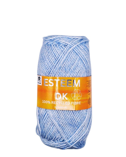 Knitting Yarn: Esteem DK: Sky Twist: 100g