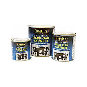 Quick Dry Varnish Satin Mahogany 250ml