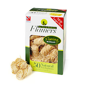 Flamers Natural Firelighters Pk50