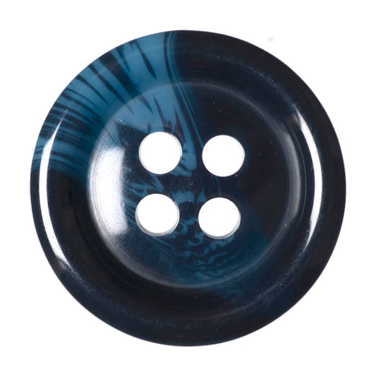 Buttons: Mens Jacket: Variegated: 15mm: Navy