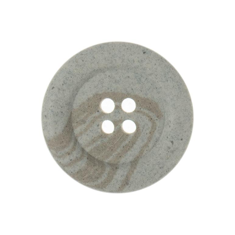 Button: Eco-Conscious: Hemp: 4 Hole: 20mm: Natural