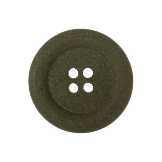 Button: Eco-Conscious: Hemp: 4 Hole: 20mm: Khaki