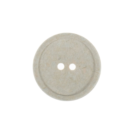 Button: Eco-Conscious: Recycled Cotton: 2 Hole: 15mm: Natural