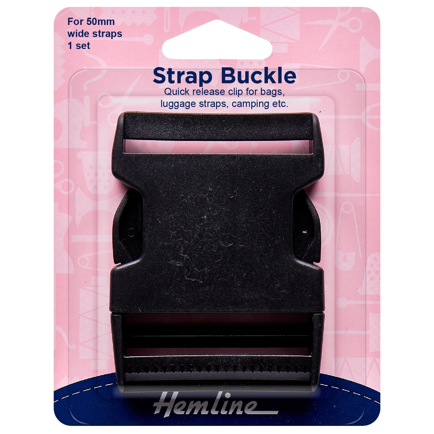 Strap Buckle: 50mm: Pack of 1
