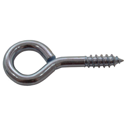 65 x 6mm ZP Steel Screw Eyes