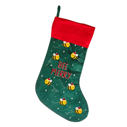 Children's Bee Merry Stocking