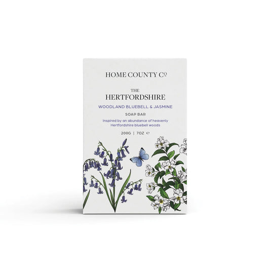 The Hertfordshire - Woodland Bluebell and Jasmine Soap Bar