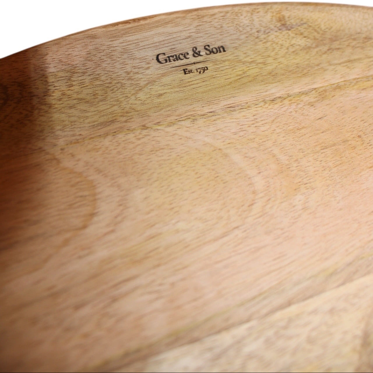 Rounded Natural Serving Board