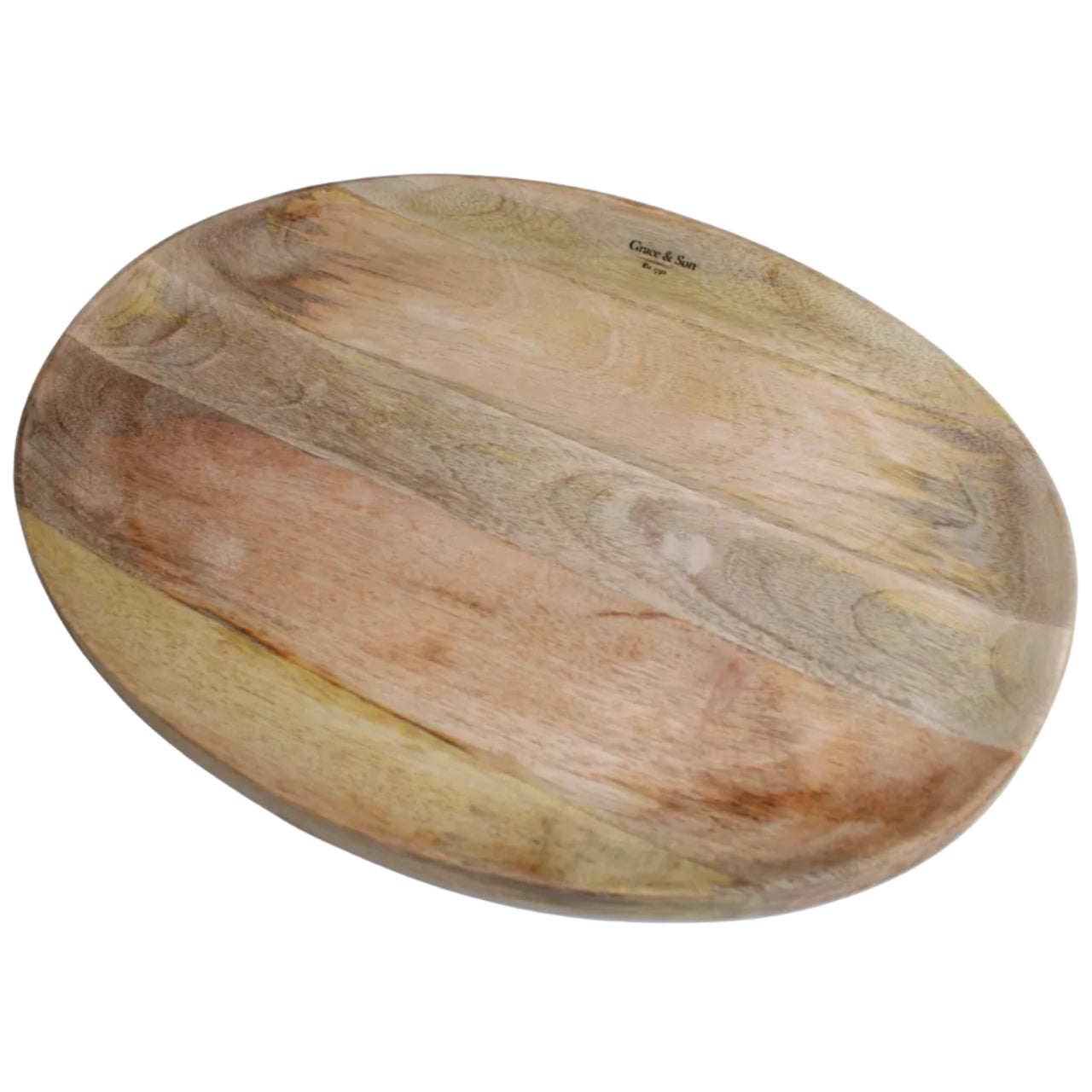 Rounded Natural Serving Board