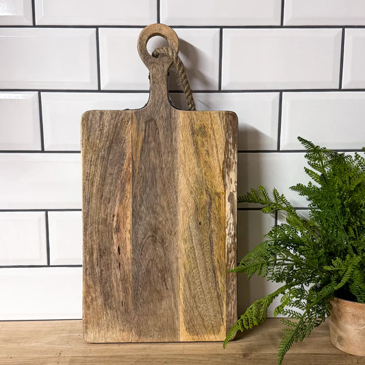 Mango Board with Metal Detail