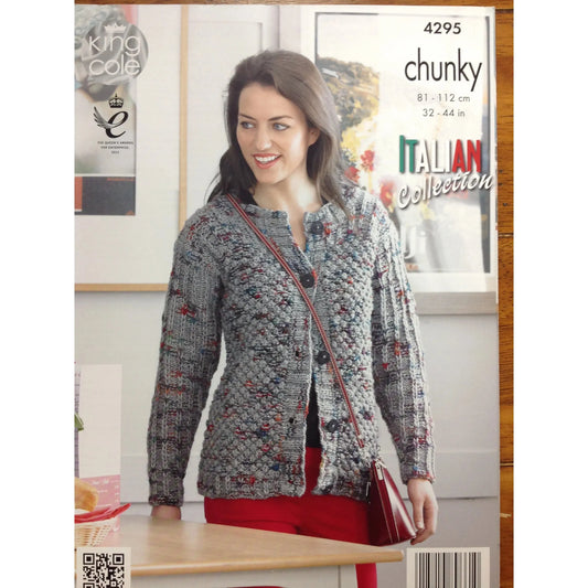 Italian Collection Polo Neck Jumper and Cardigan