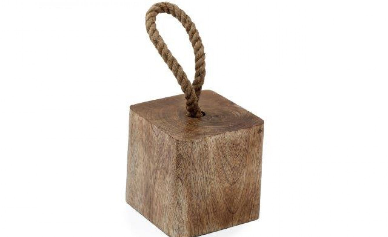 Mango Wood Door Stop