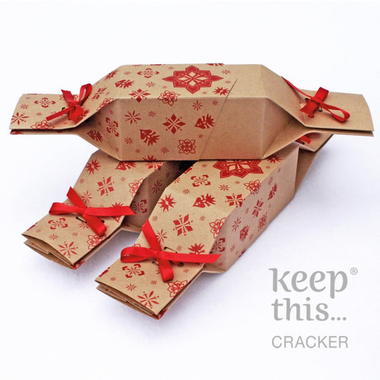Keep This Cracker - Six Reusable Christmas Crackers