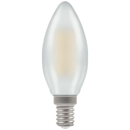 LED Crompton Filament Candle Pearl 5w SES DIM 2700K 7208