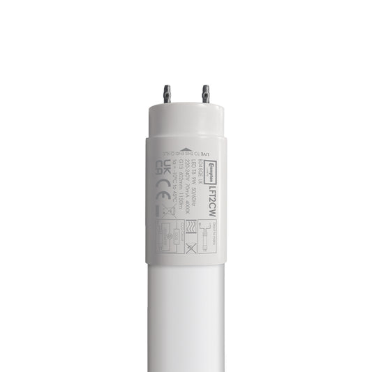 LED T8 Glass Tube Non-Dimmable 2FT 9W 4000K G13