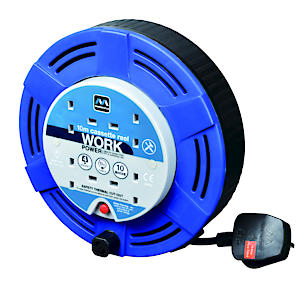 Cable Reel 10m 10Amp