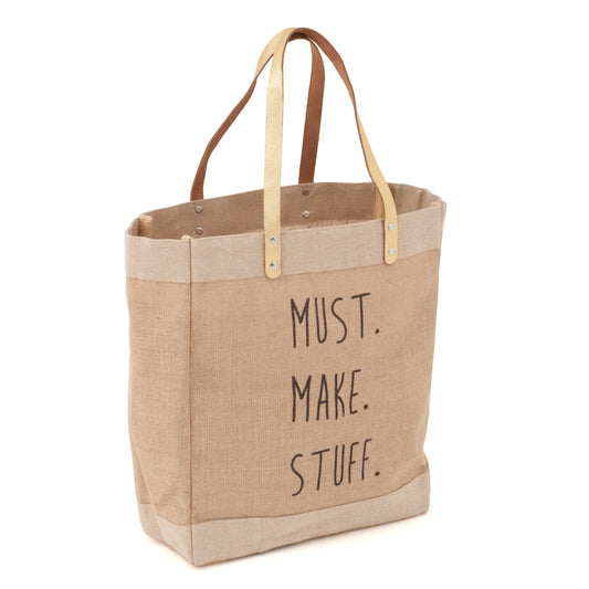 Craft Bag: Shoulder Tote (M): Must Make Stuff