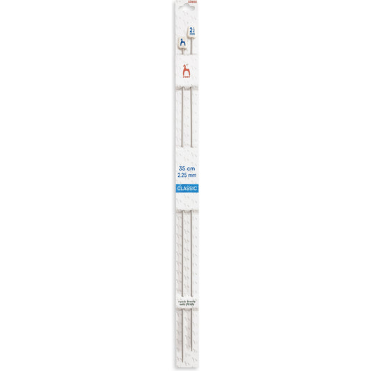 Knitting Pins: Single-Ended: Classic: 35cm x 2.25mm