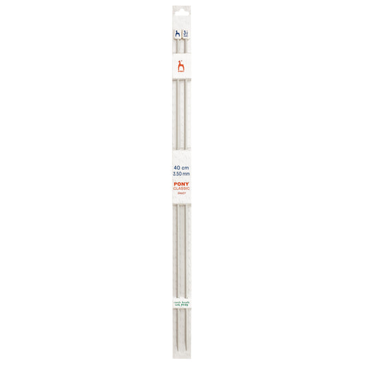 Knitting Pins: Single-Ended: Classic: 40cm x 3.50mm