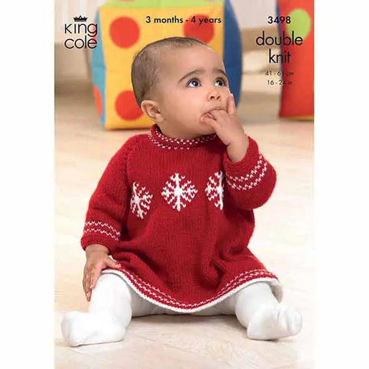Christmas Sweater and Dress Knitted in Comfort DK