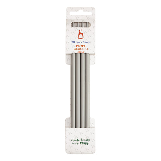 Knitting Pins: Double-Ended: Set of Four: 20cm x 6.00mm