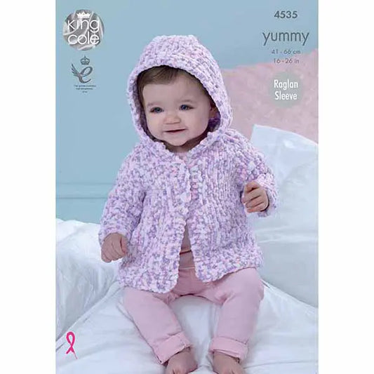 Babies Jackets Knitted with Yummy