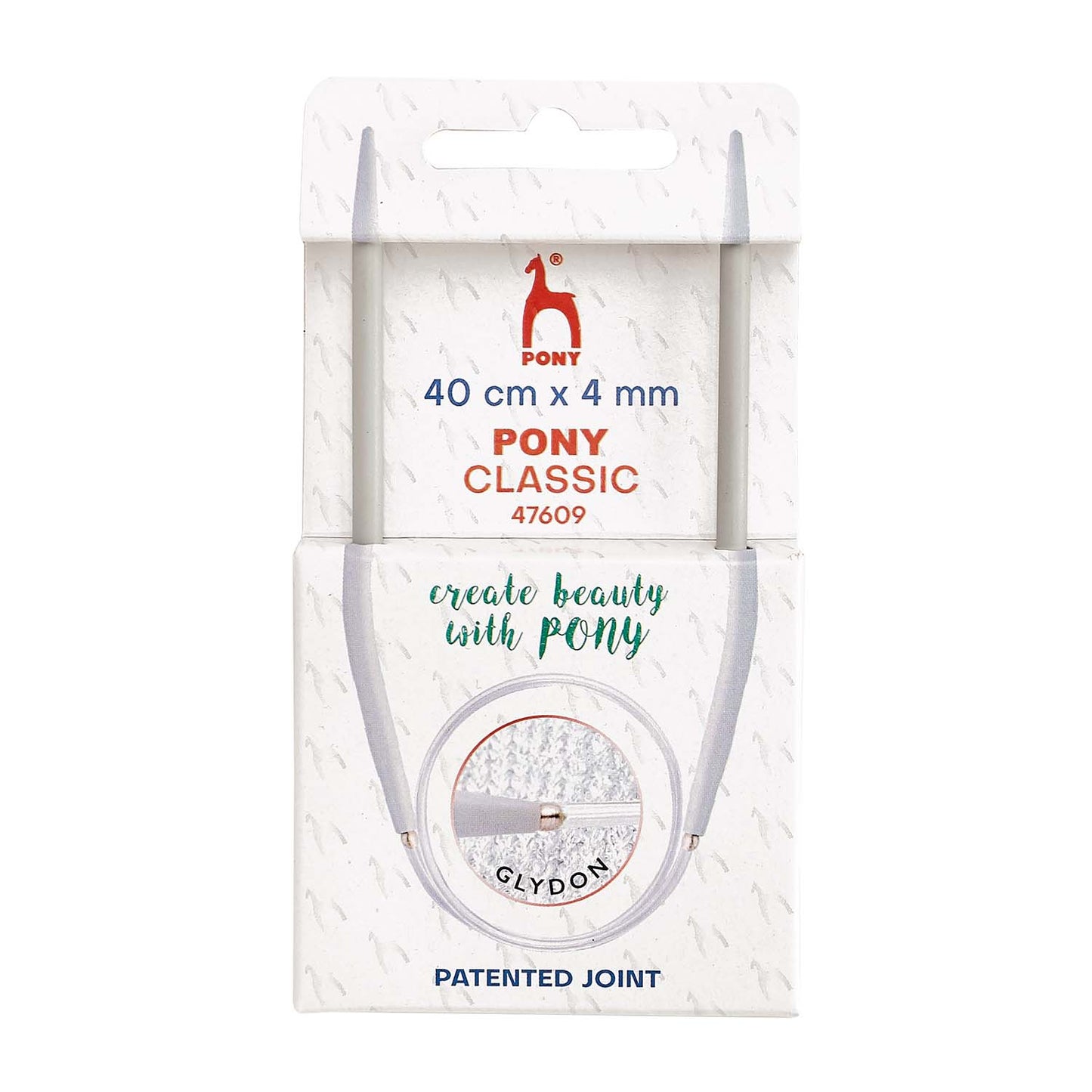 Knitting Pins: Circular: Fixed: Classic: 40cm x 4.00mm