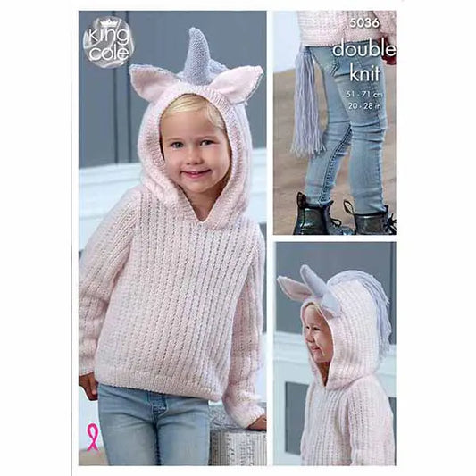 Unicorn Sweater & Cardigan Knitted in Comfort DK