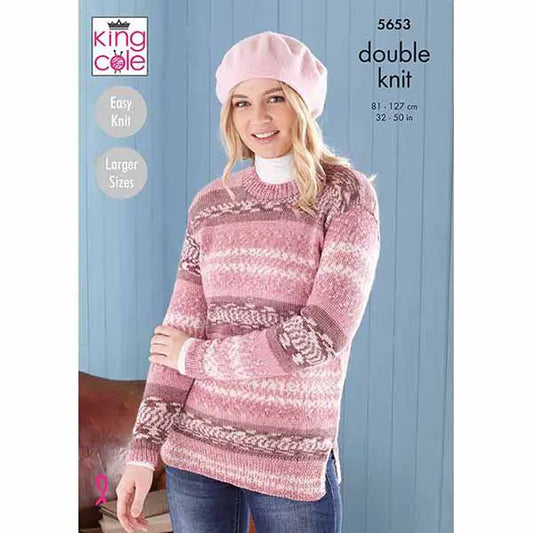 Sweater & Tunic Knitted in Fjord DK