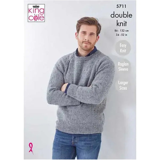 Cardigan & Sweater Knitted in Big Value Tweed DK