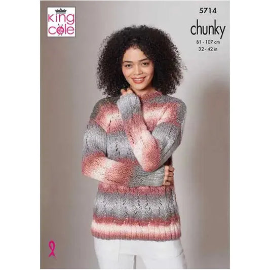 Sweater & Accessories Knitted in Riot Chunky