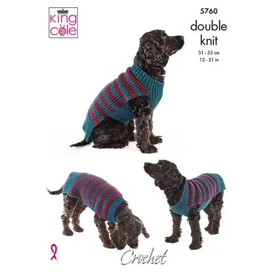 Dog Coats Crocheted in Pricewise DK