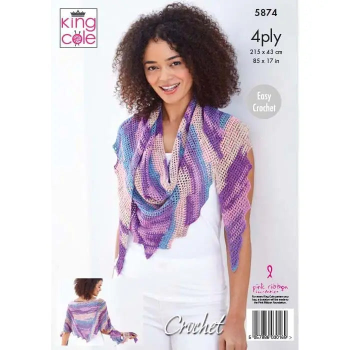 Shawls Crocheted in Summer 4Ply