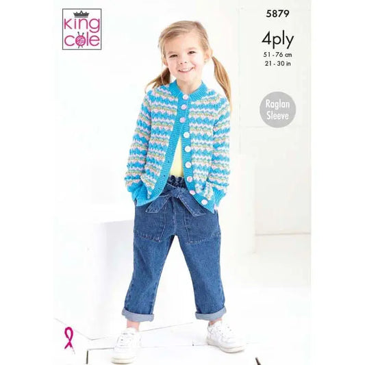 Sweater & Cardigan Knitted in Cotton Socks 4Ply